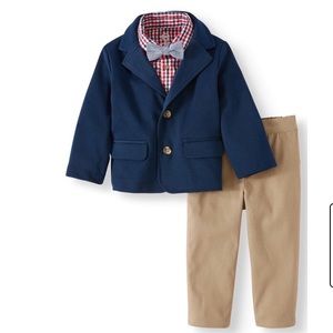 Baby boy 4 piece dress causal outfit